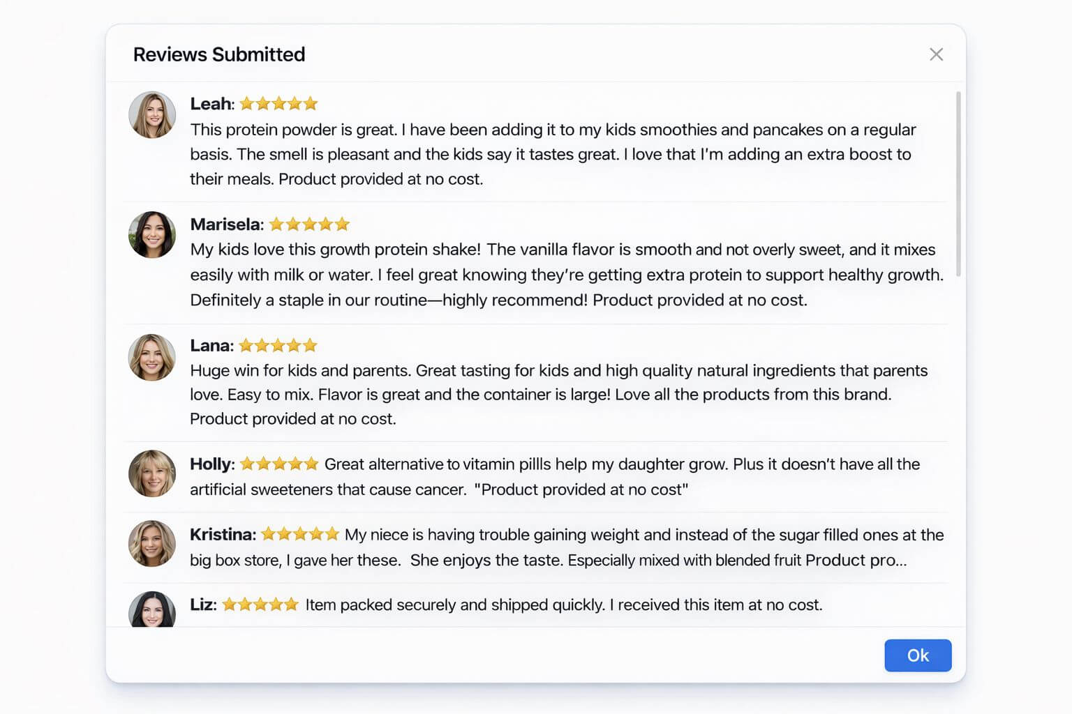 Shopper Reviews